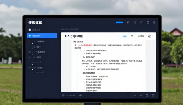 系统集成调试中选型关注点与使用维护建议
